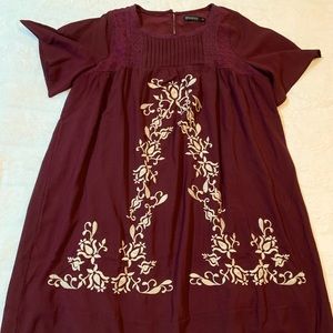 Wine/Maroon Dress